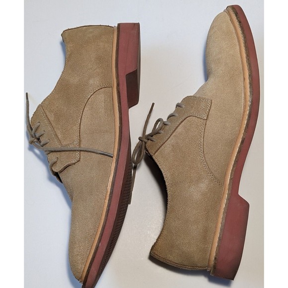 Cole Haan Men Shoe Foley Size 10M Tan Brown Oxford Lace Up Pre Owned C12643 - Picture 5 of 9